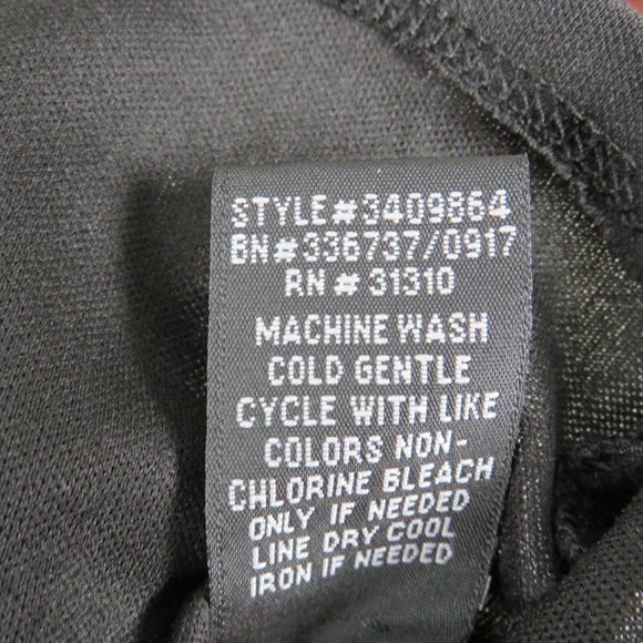 Alyx* Women's Ruffled‎ 3/4 Sleeve Crew Neck Curved Hem Pullover Blouse Size~ 2X - Picture 8 of 12